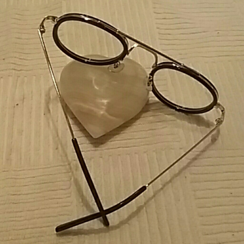Round Frame clear glasses - Picture 2 of 4